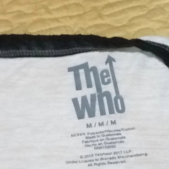 The Who T shirt Size M - Picture 3 of 4